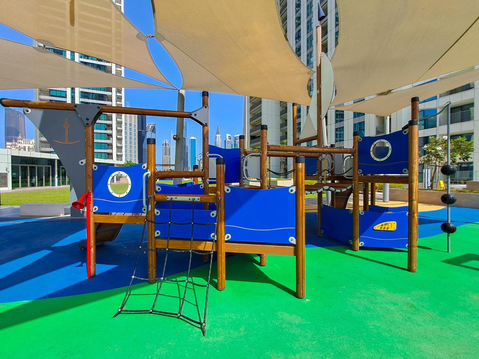 Mall Connection - Burj Views - Turf Balcony Daire Dubai