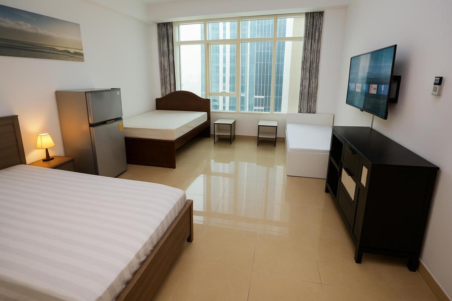 Masters And Double For Girls Only In Marina, Apartment *