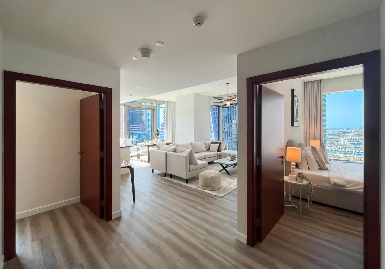 Livbnb - 2br With Breathtaking Marina View Apartment