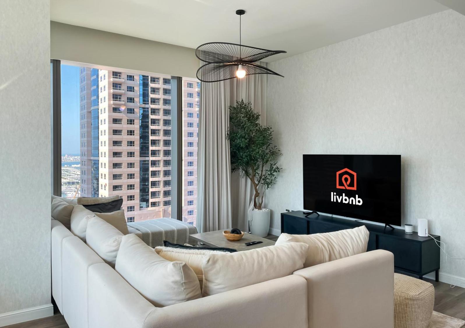 Apartment Livbnb - 2br With Breathtaking Marina View Dubai