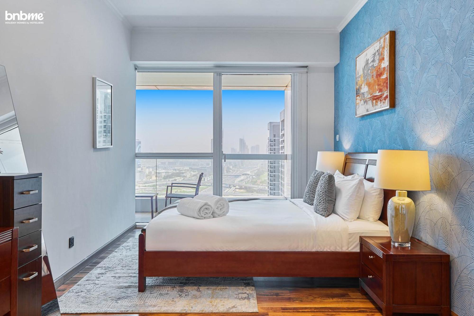 Bnbmehomes - Saba Tower Daire Dubai