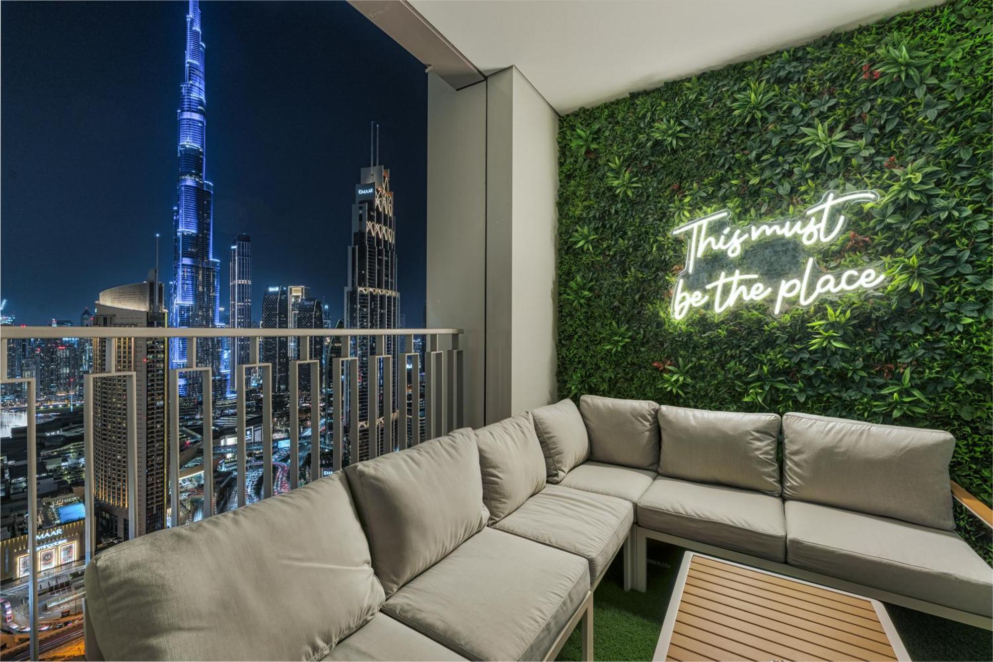Daire Mall Connection - Burj Views - Turf Balcony
