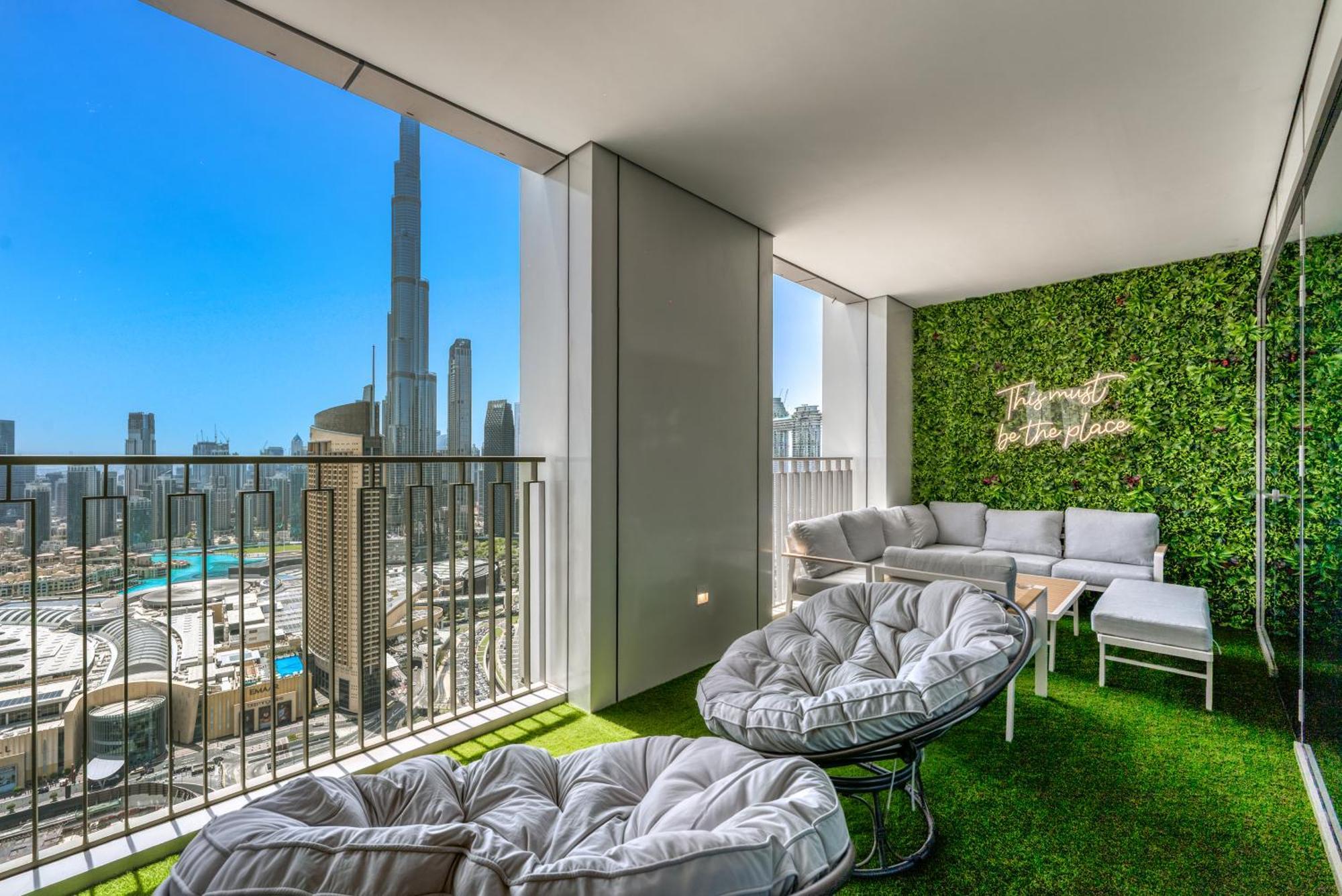 Mall Connection - Burj Views - Turf Balcony Daire *