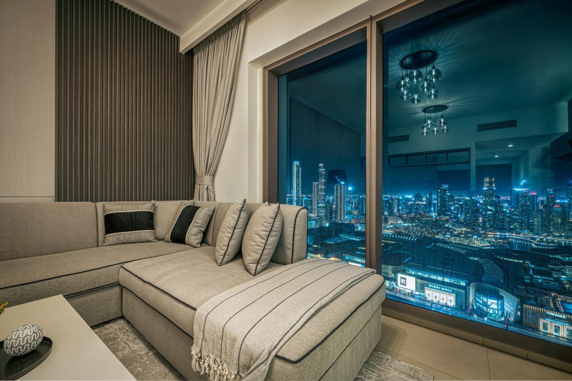 Daire Mall Connection - Burj Views - Turf Balcony Dubai