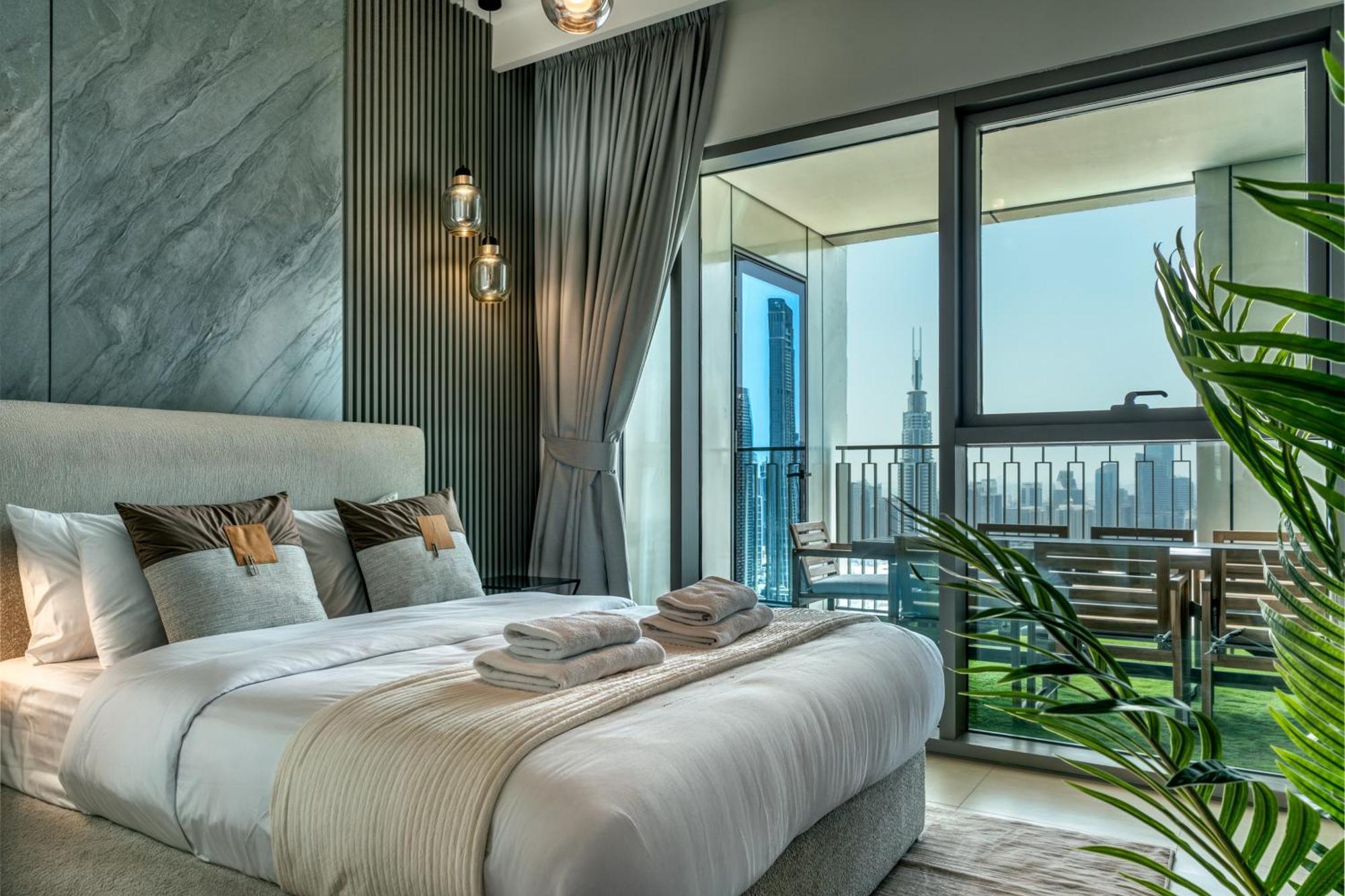 Mall Connection - Burj Views - Turf Balcony Daire *