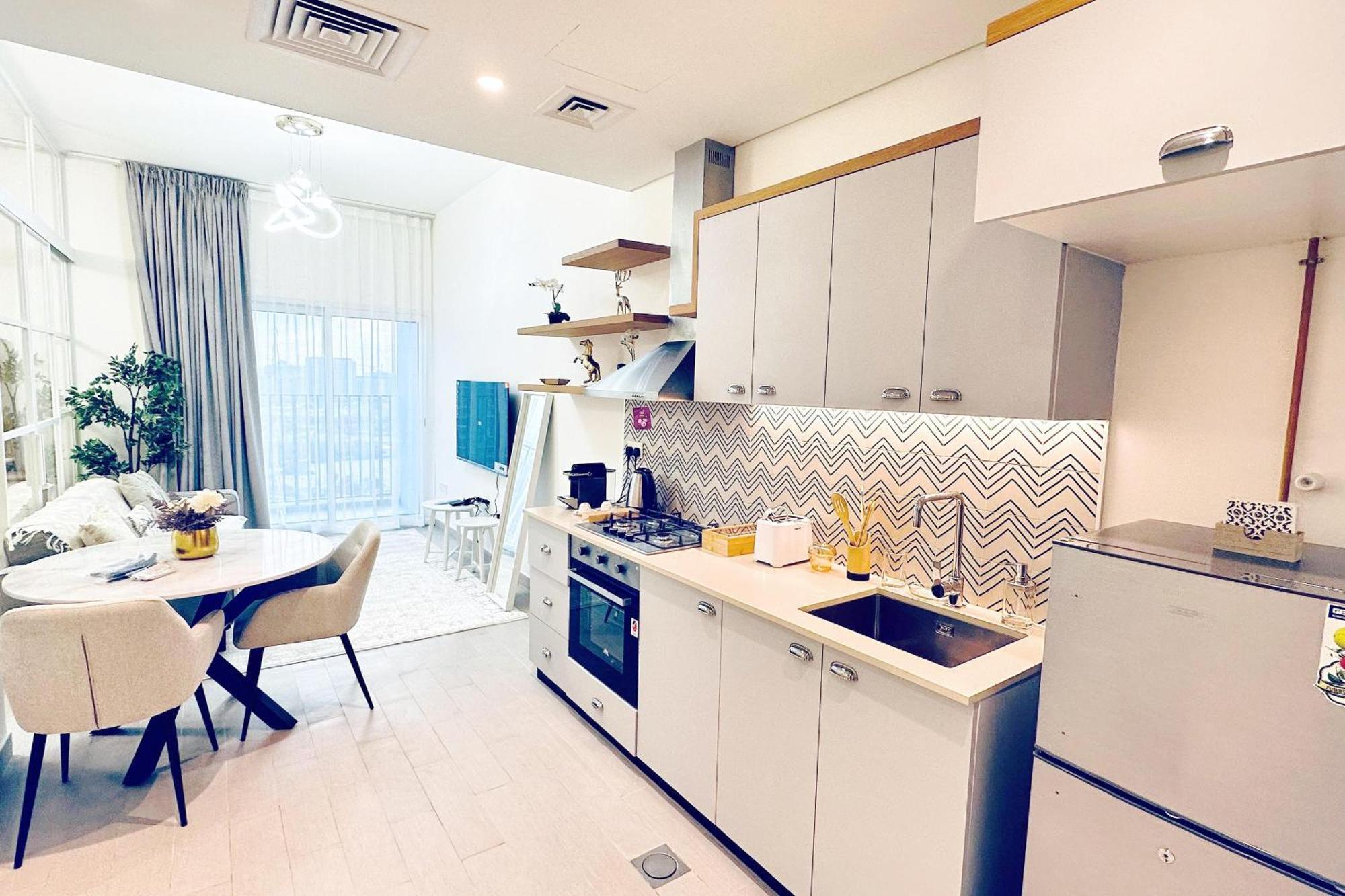 Apartamento Brand New Golf View - Luxe Nest At Hills One Bedroom Dubai