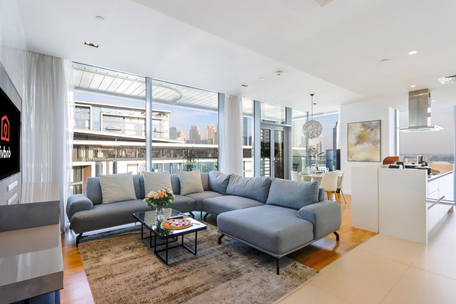 Upgraded 2br Maid's With Sea View - Livbnb Bluewaters