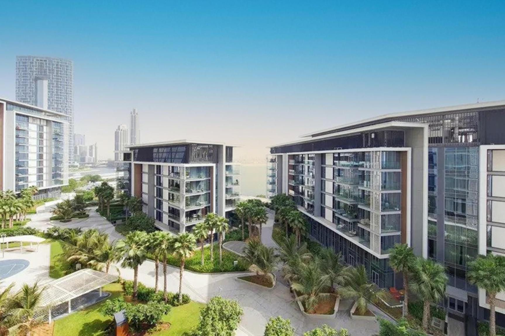 Apartment Upgraded 2br Maid's With Sea View - Livbnb Bluewaters