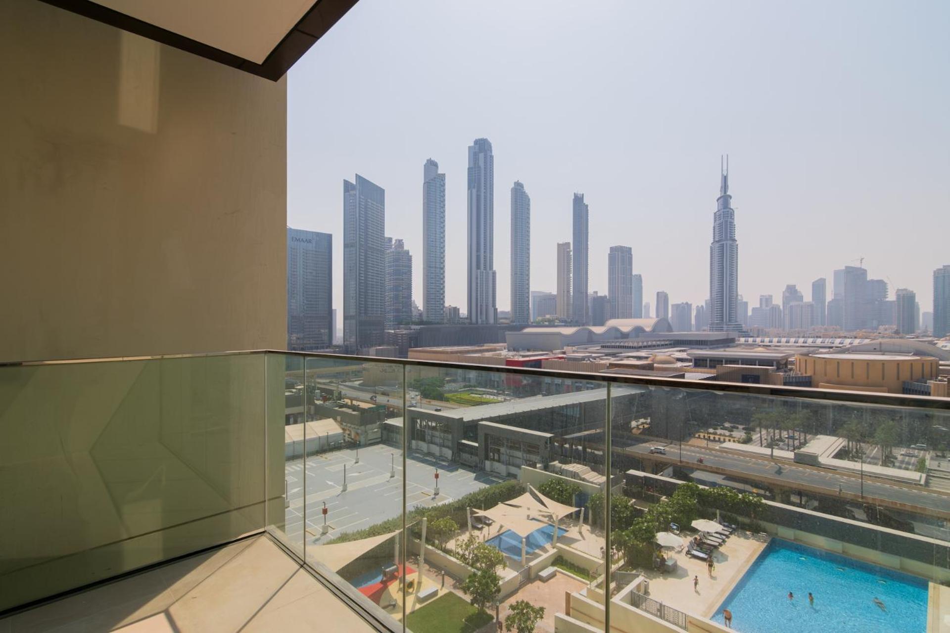 Elite Escape - 2 Bhk Getaway With Burj Khalifa View And Mall Access - 1507 Dubai