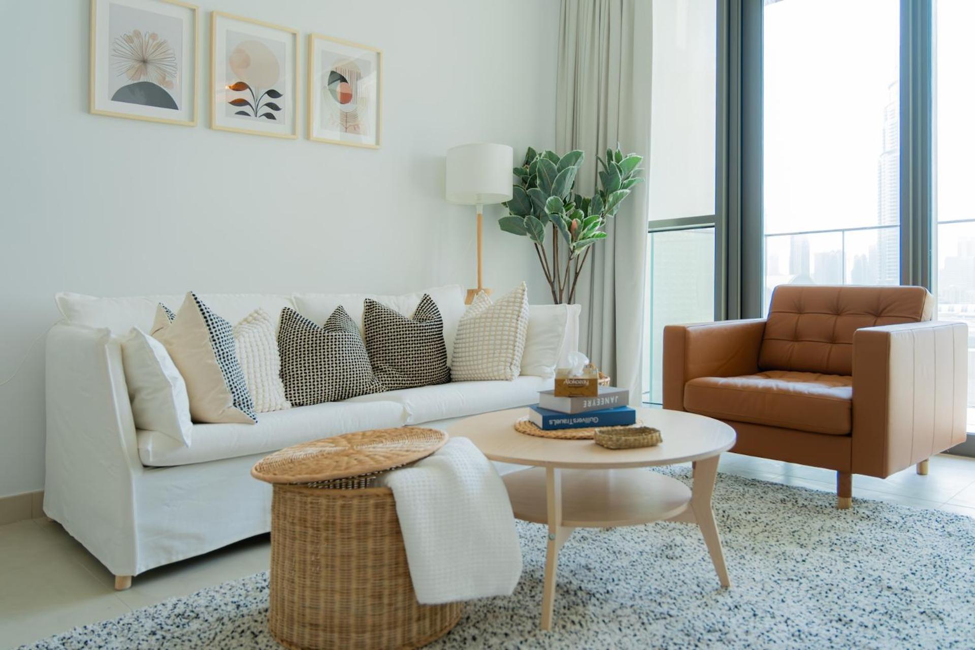 Apartment Elite Escape - 2 Bhk Getaway With Burj Khalifa View And Mall Access - 1507 Dubai
