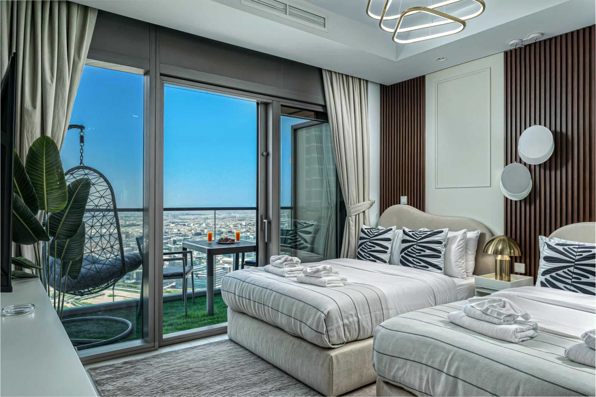Apartamento Scenic Infinity Pool With Burj Khalifa Views