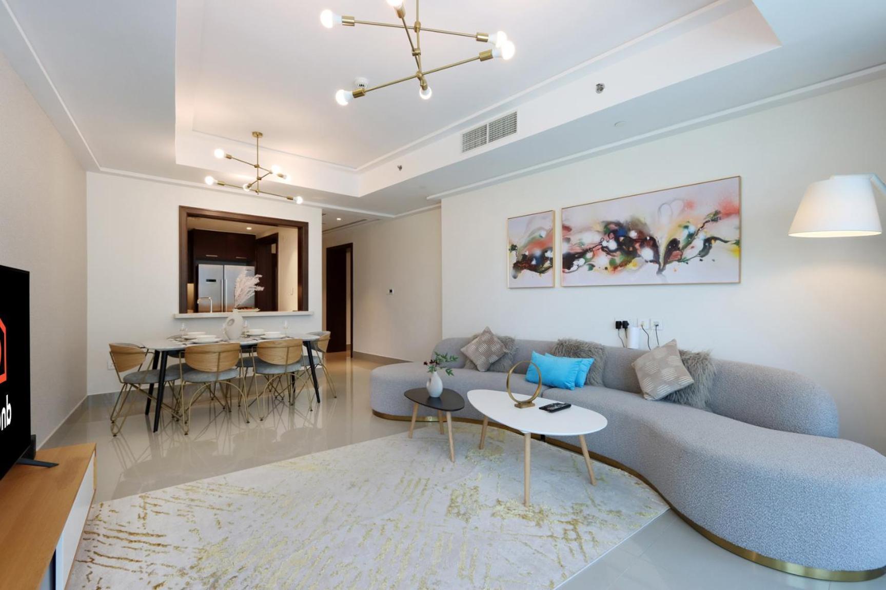 Spectacular 2Br With Burj Fountain Views Apartment