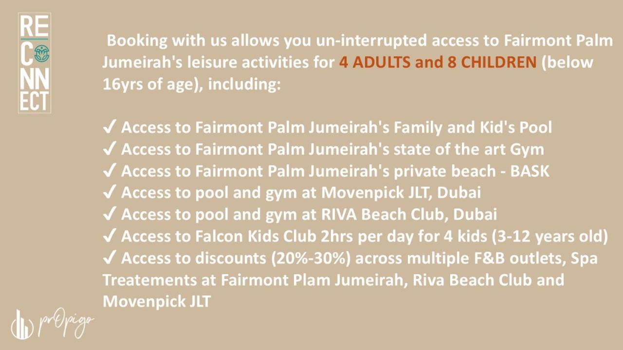 Apartment New Fairmont With Private On Palmjumeirah Dubai