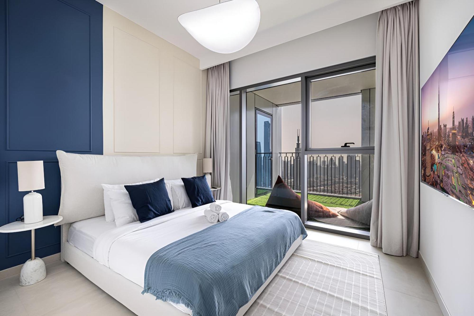 Daire Mall Connection - Burj Views - Turf Balcony Dubai