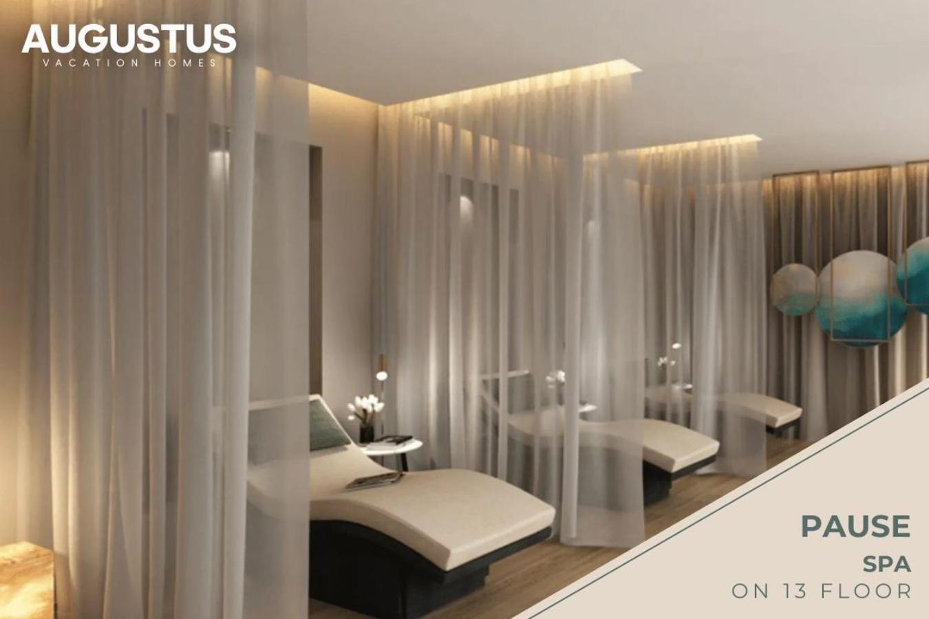 2bd Paramount Midtown - 6 Guests - Burj Views 64th Floor Infinity Pool, King Bed Dubai