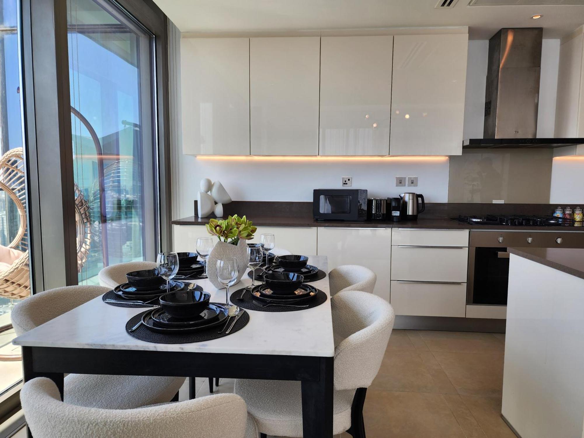 Apartamento Solarte - Luxe Marina Gate - Spectacular Pools With Marina Views Dubai