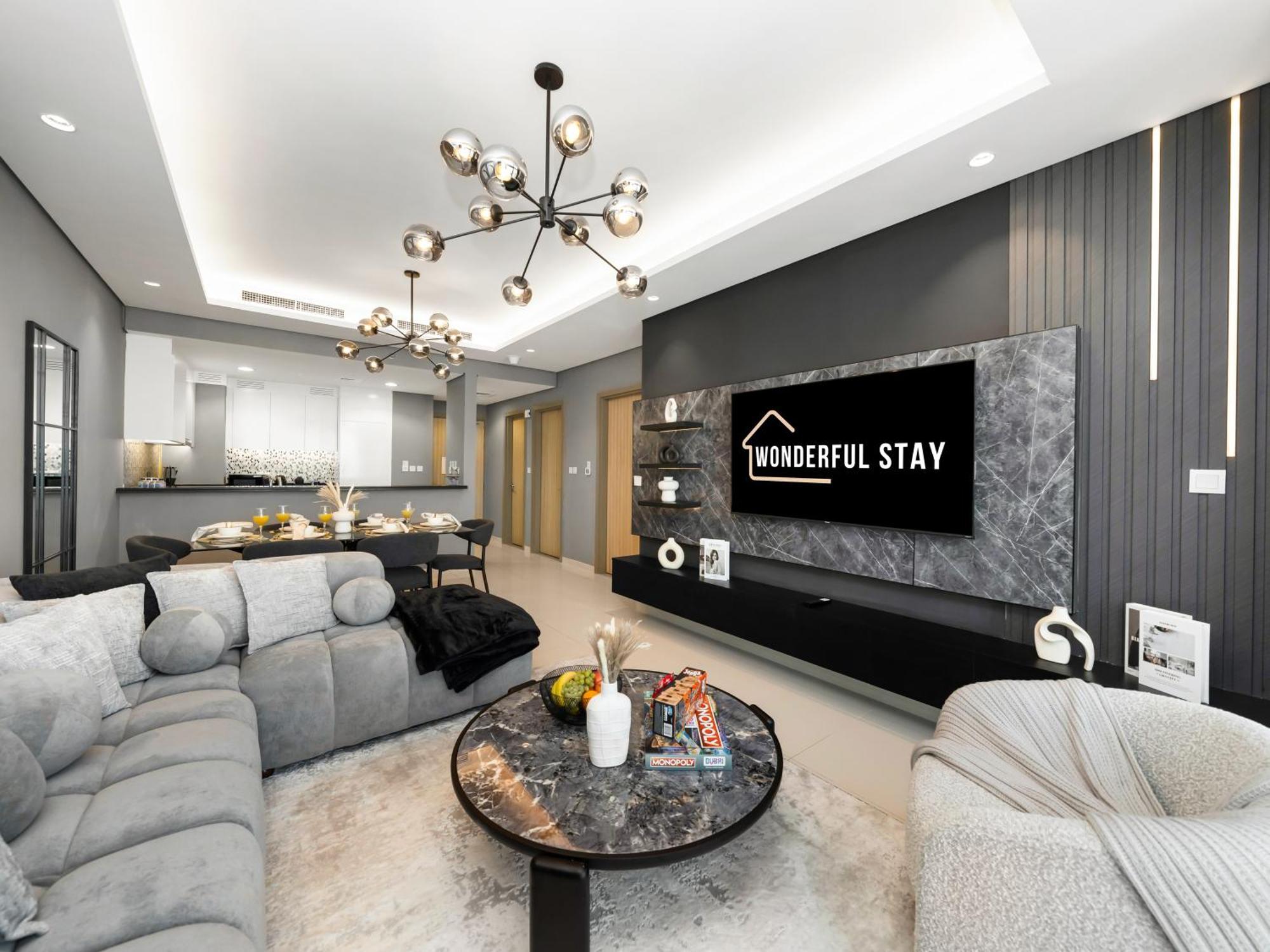 Apartment Wonderfulstay At Paramount - Highest Infinity Pool - Burj Khalifa View - Brand New Luxury Dubai