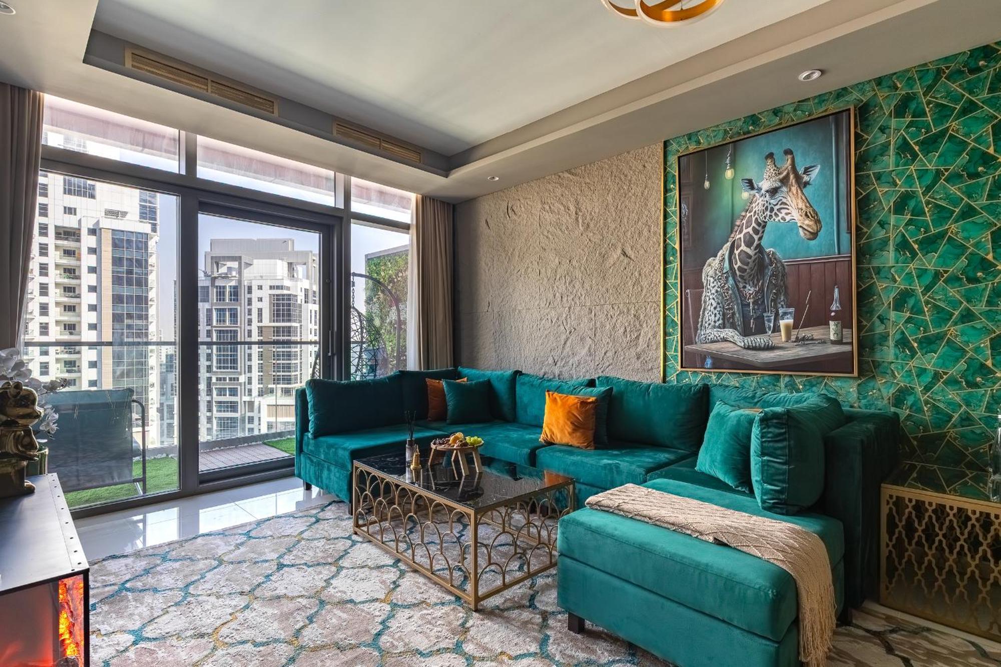 Full Burj Khalifa View Lux 2bedroom With Rooftop Pool Location In Paramount Midtown Apartment Dubai