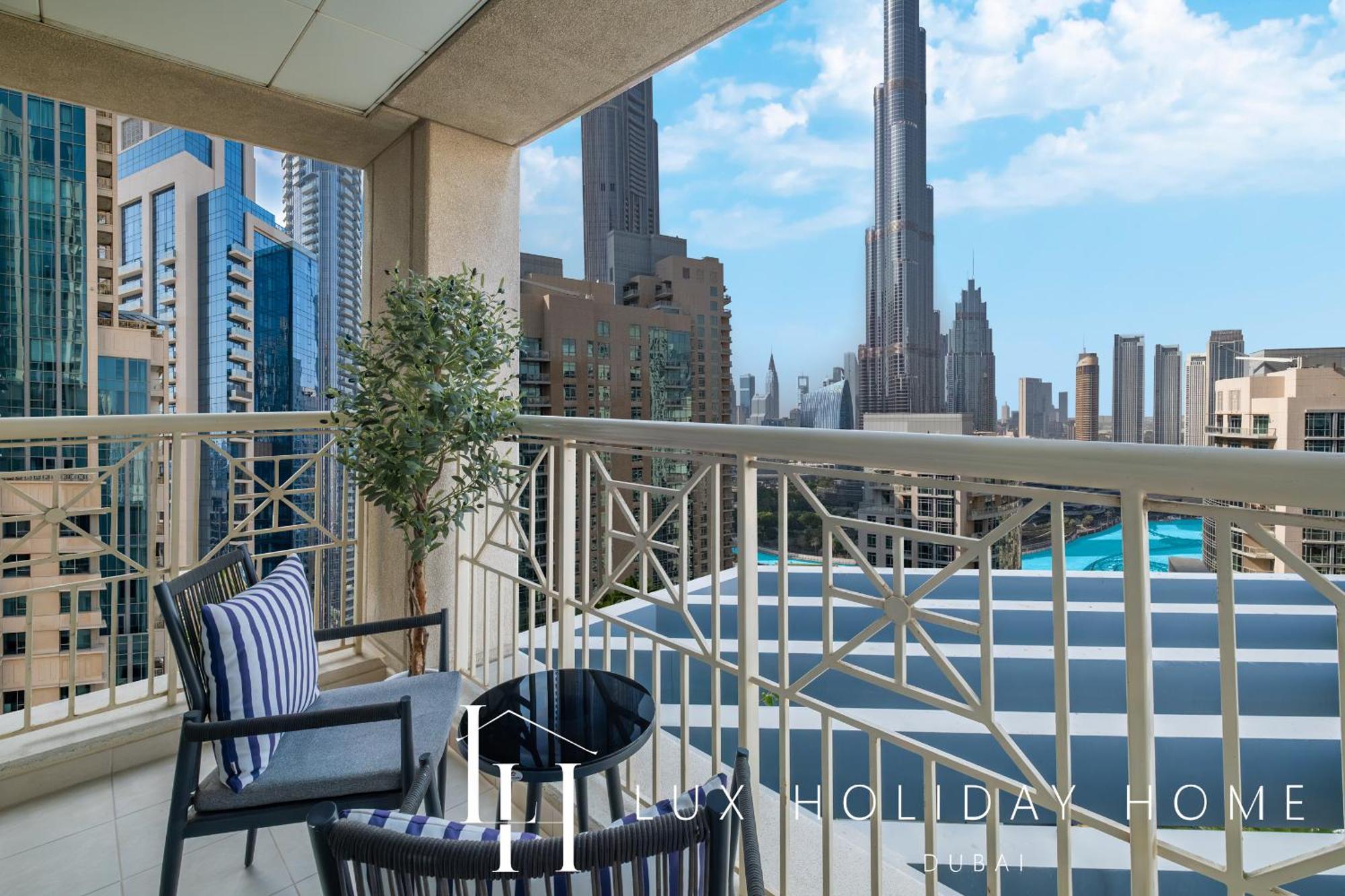 Lux The Burj Khalifa Fountain View *