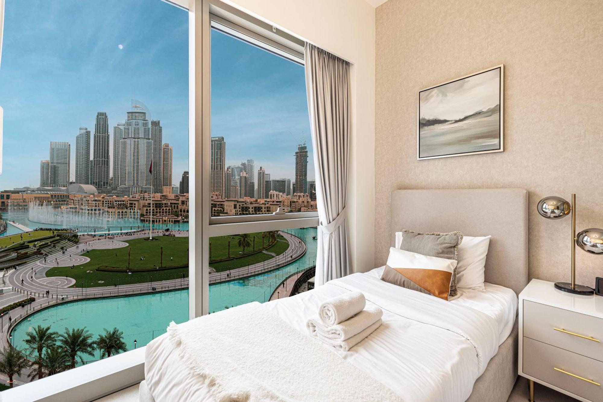Luxury Burj And Fountain View 5 Min To Mall *