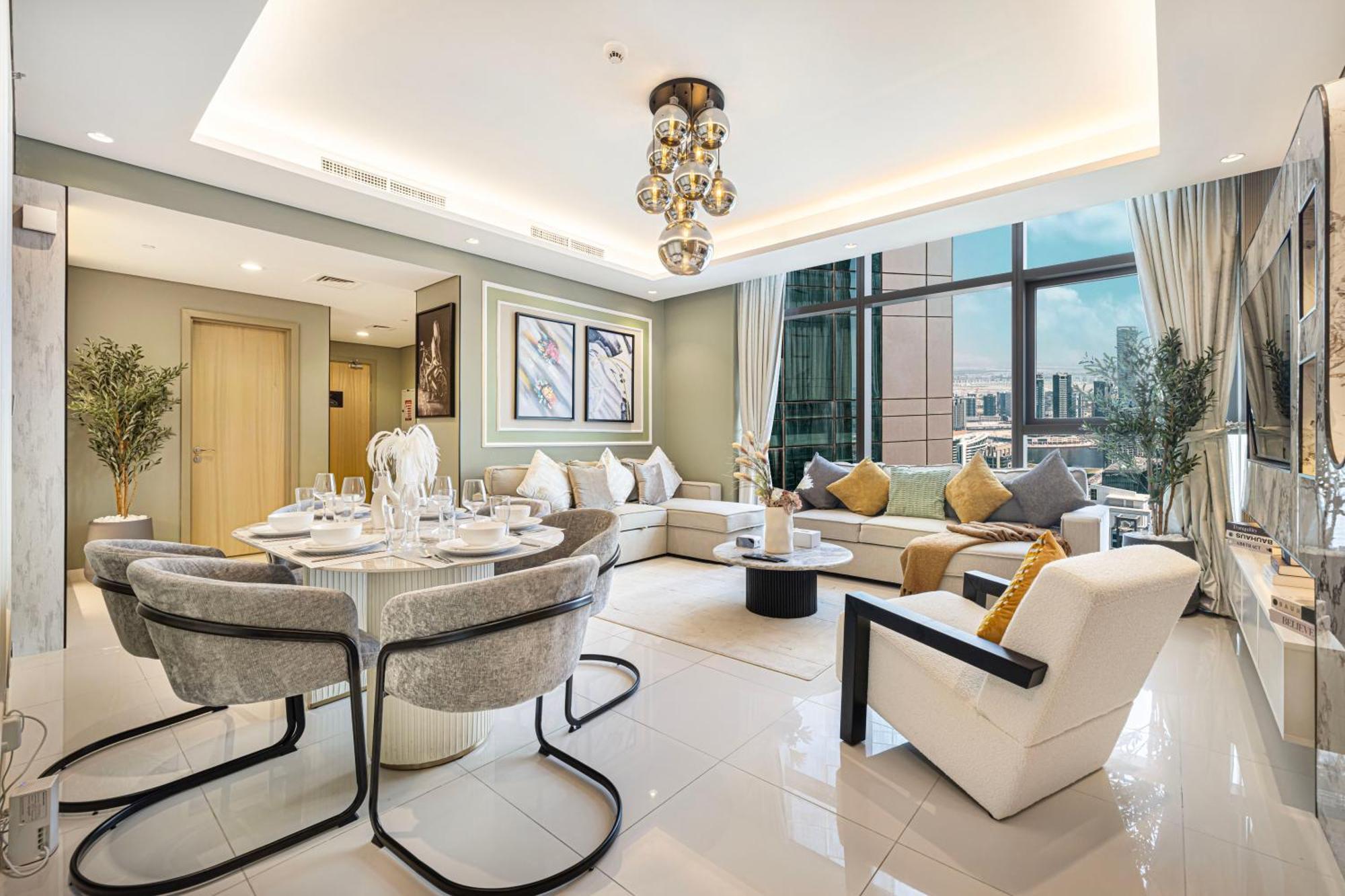 Apartamento Scenic Infinity Pool With Burj Khalifa Views *