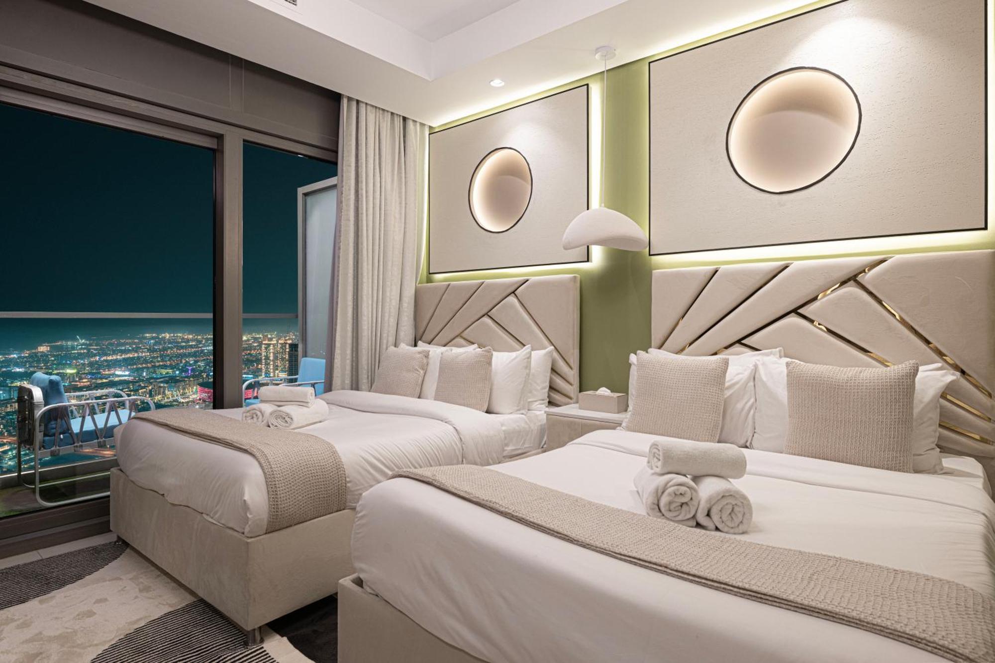 Apartamento Scenic Infinity Pool With Burj Khalifa Views Dubai