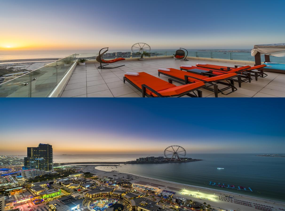 Jbr Amaz Penthouse Front Sea 5 1 Bdr Private Climatized Pool * Dubai