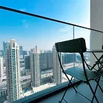 Luxury Burj Royale Modern Apt City View Balcony