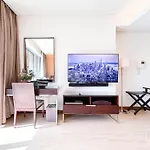 Address Dubai Mall Balcony Burj View