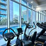 Modern Furnished Studio With Canal View , High Floor