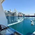 Modern Furnished Studio With Canal View , High Floor