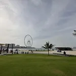 Maxstays - Cozy Jbr Beachfront Dubai Eye & Sunset Views - Gym & Pool - Free Parking