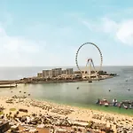 New! Jbr Beachfront With Panoramic Dubai Eye Views