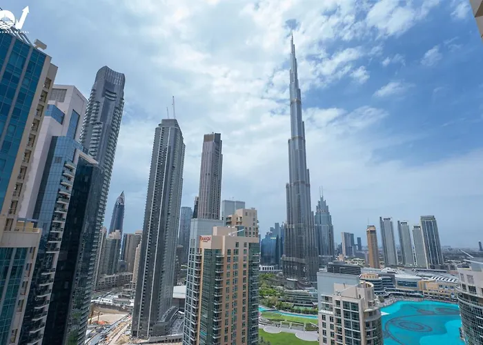 Luxury 2 Bedroom Suite With Full Burj Khalifa View