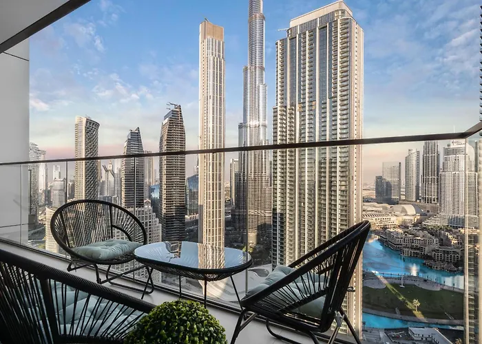 Sky-High Central Dubai Gem: Burj Khalifa & Fountain View