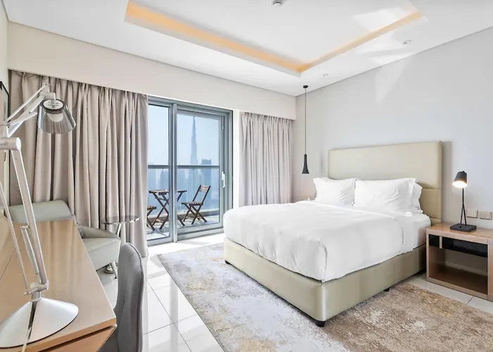 Aliving Supreme 2Br Paramount Towers Business Bay With Burj Khalifa View 6202