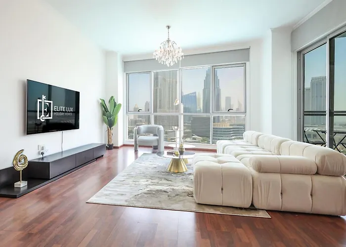 Elite Lux Holiday Homes - Breathtaking Burj Khalifa Views 2 Bhk In Downtown Dubai