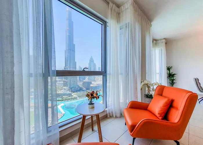 The Residence 7 Downtown - Full Burj Khalifa And Fountain Views By Gardenia Suites