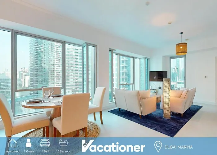 Attessa Tower - Vibrant One Bedroom In Marina