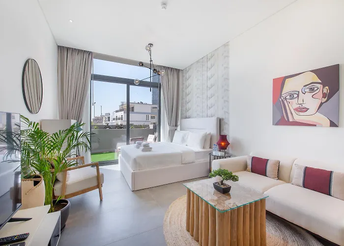 Top-Notch Studio With Large Terrace In Jvc