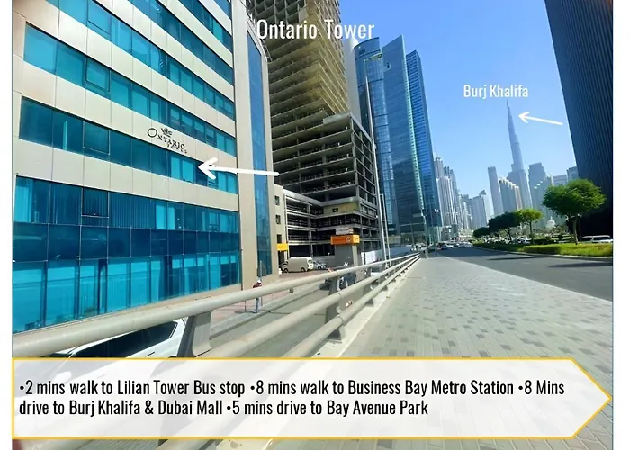 Stylish 2 Bd Apt In Business Bay, Prime Location