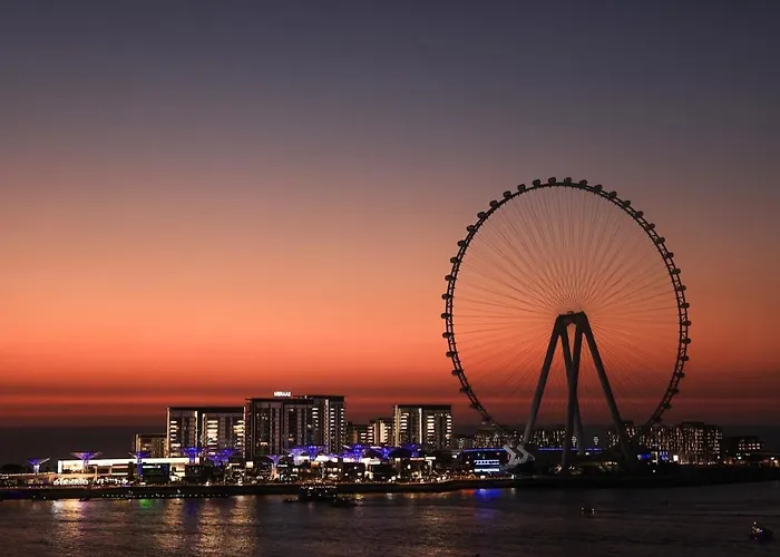 Maxstays - Cozy Jbr Beachfront Dubai Eye & Sunset Views - Gym & Pool - Free Parking