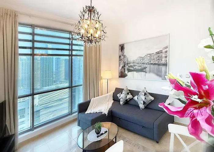 One Bedroom Apt In Dubai Marina Near Beach Z1911