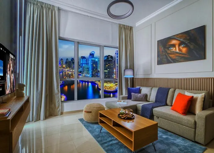 Waterfront Marina Views Sleeps 4 Near Beach & Mall