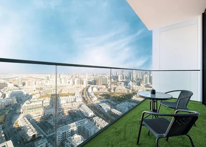 Large New Apartment Pool In Jvc Community