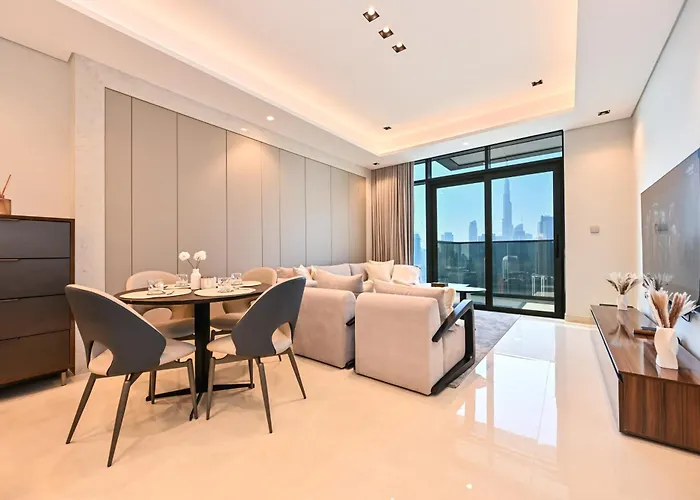 Stunning 1 Bdr Luxury With Burj Khalifa View