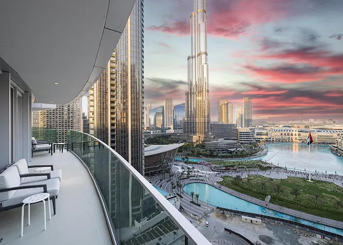 Stunning Burj & Fountain Views Luxury 2 Br