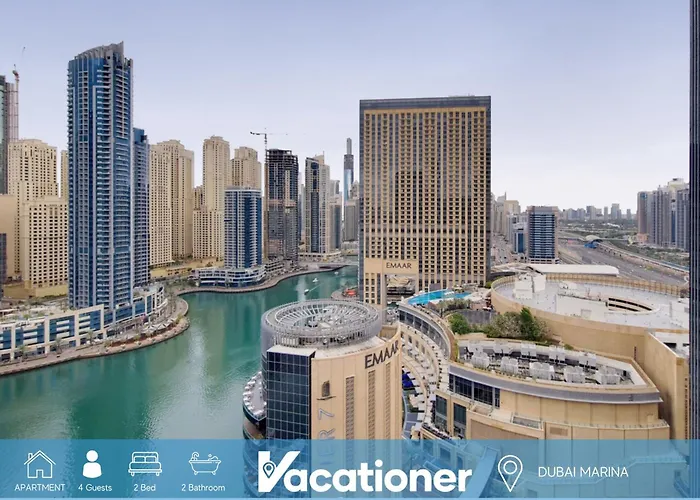 Silverene Tower B, Dubai Marina - Vibrant Two Bedroom