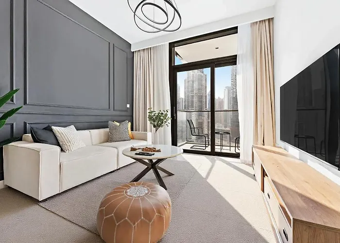 Silkhaus Chic 1Bdr Near Burj Khalifa With Balcony
