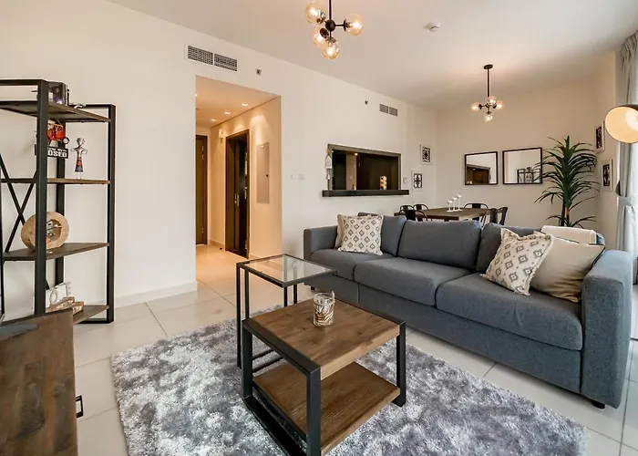 Higuests - Designer Apt With Panoramic View Near Burj Khalifa
